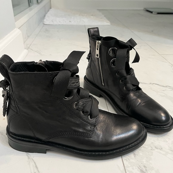 Zadig & Voltaire Shoes - Zadig Voltaire black biker boots